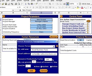 Project Planning and Management Screenshot
